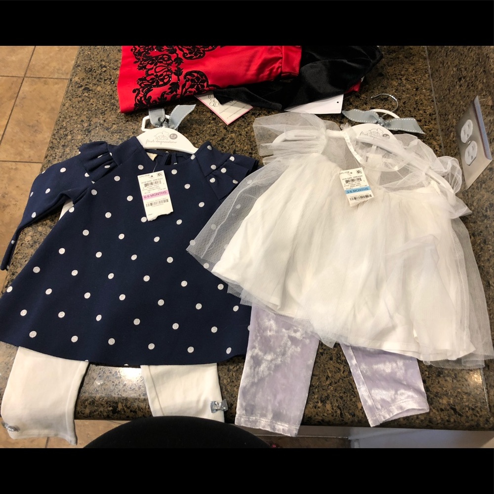 Infant girl lot